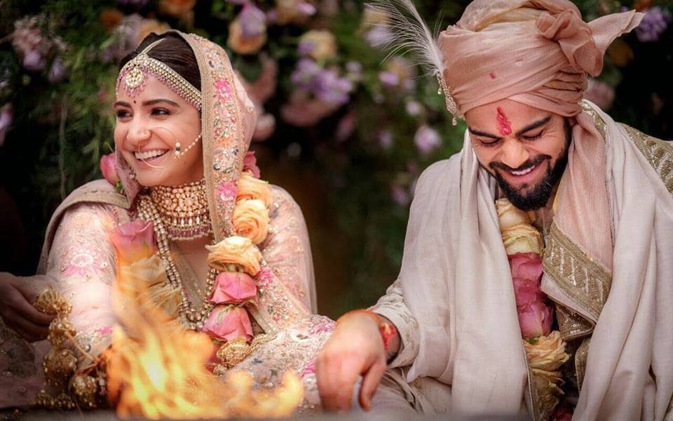 Virat Kohli and Anushka Sharma Marriage Picture