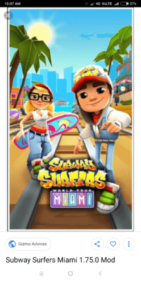 Subway Surfer unlimited coins and all characters unlocked