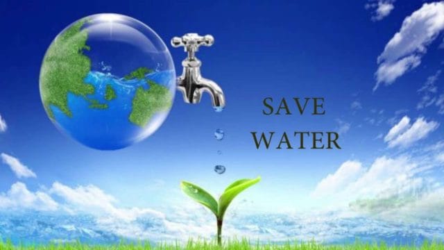 save water