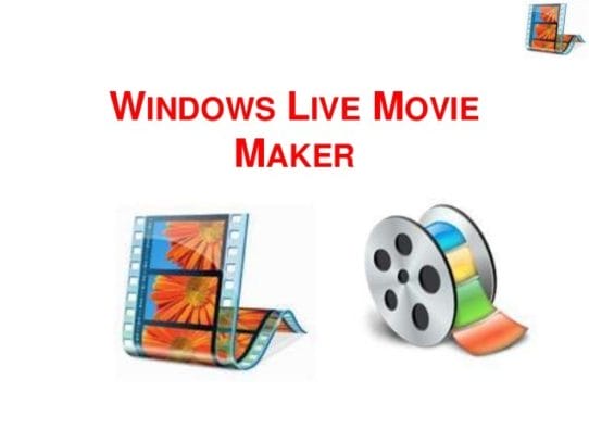 Window Movie Maker software