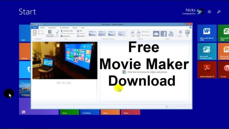 movie maker windows 10 free