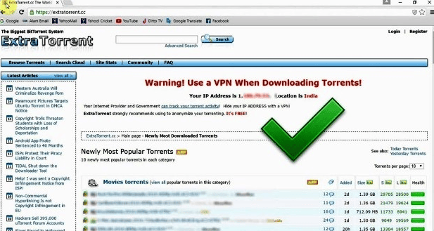 extratorrent safe