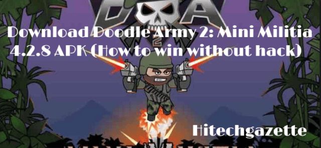 doodle army 2 mini militia pro pack apk