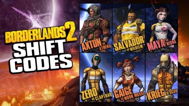 golden key codes borderlands 2 ps4