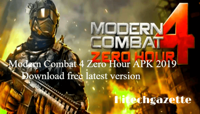 modern combat zero hour apk