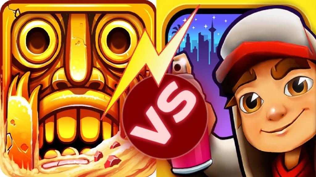 Subway Surfers Las Vegas Vs Temple Run 2