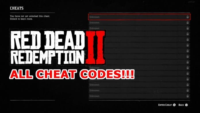 cheats for red dead redemption 2 cheats for red dead redemption 2