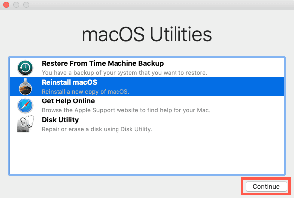 macOS Catalina Upgrade