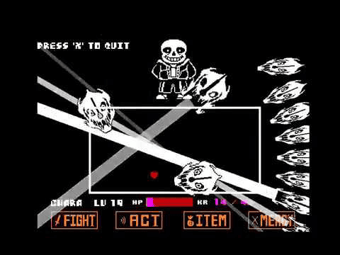 undertale error sans fight simulator