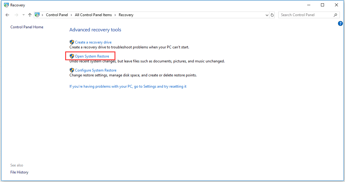 Broken Registry Items