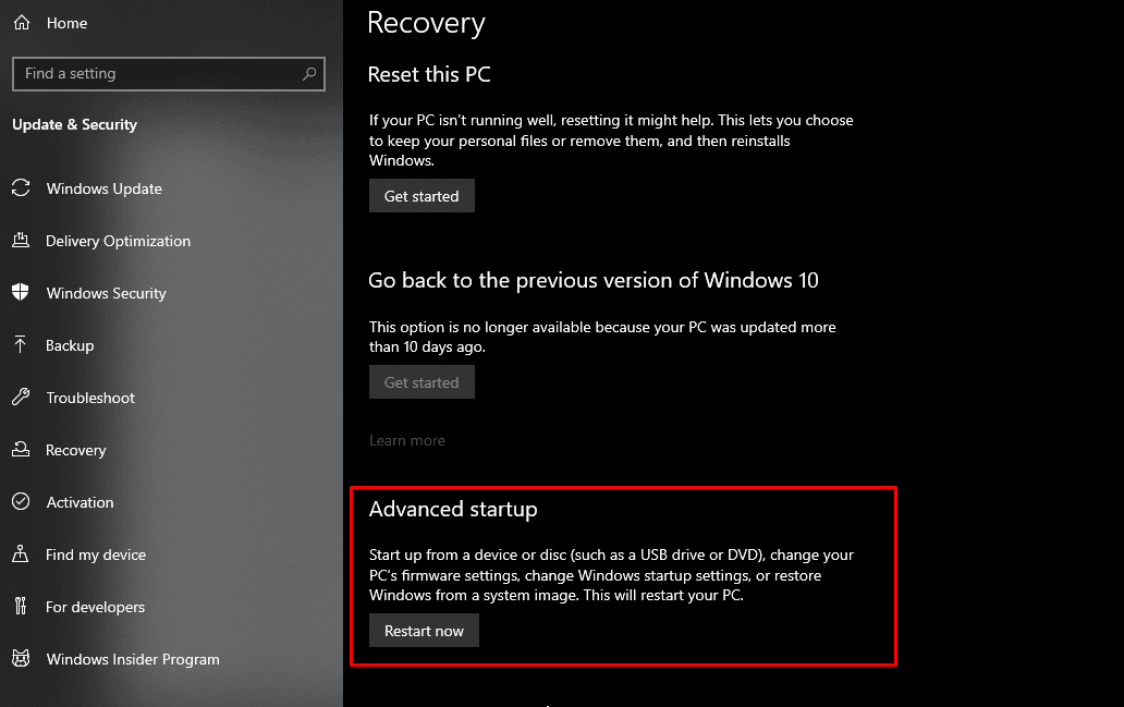 Broken Registry Items