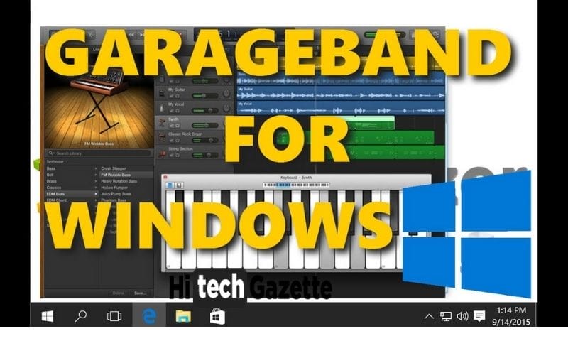 garageband on windows with mac emulator