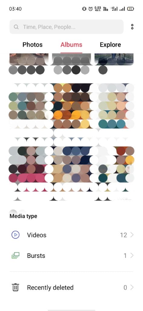 how to empty trash on android