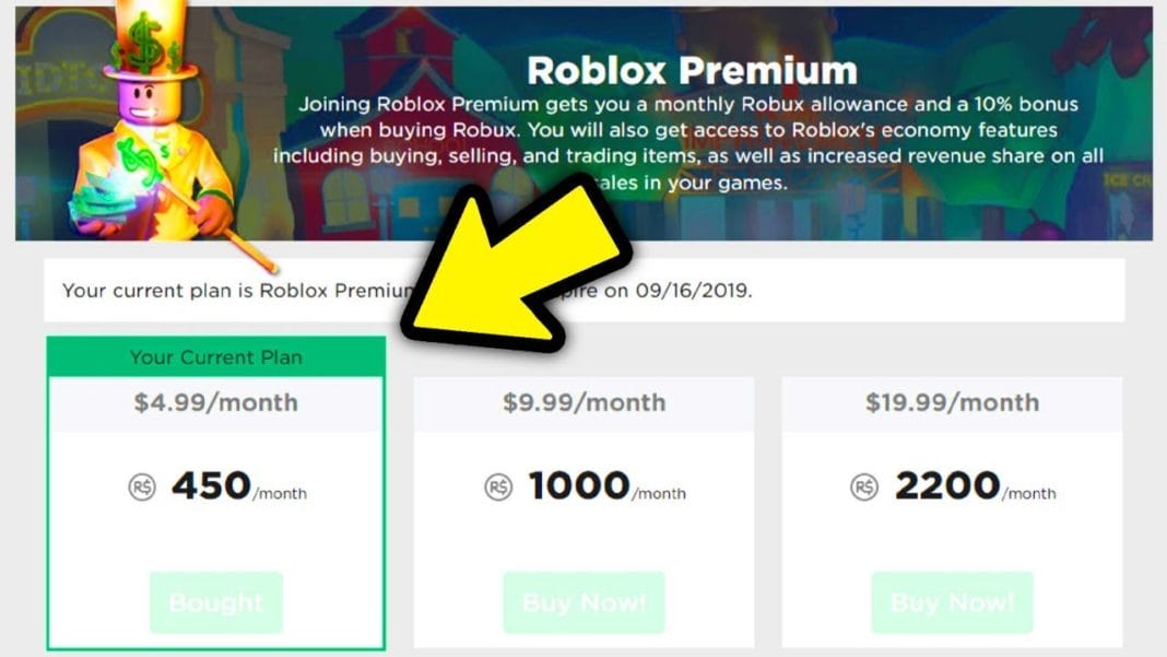 premium stipend roblox