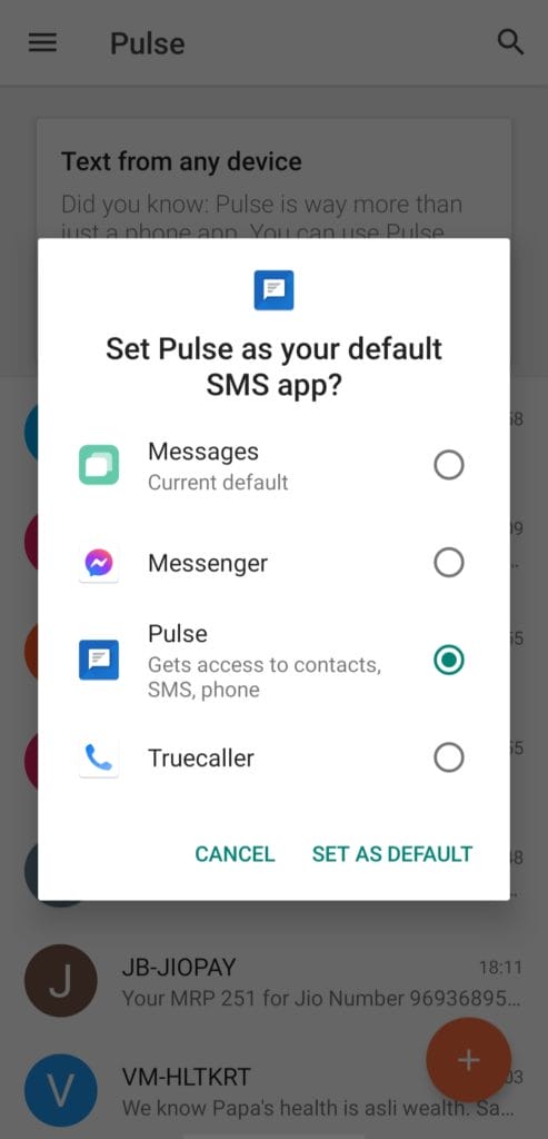 Pulse SMS - Premium Texting App For Andriod [2021]
