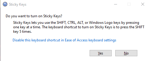 Turn Off Sticky Keys Permanently - Before That Known Its Uses [2021]