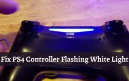 PS4 Controller Flashing White Light? Here’s How You Can Fix It?