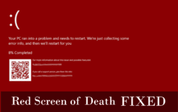 Red Screen Error