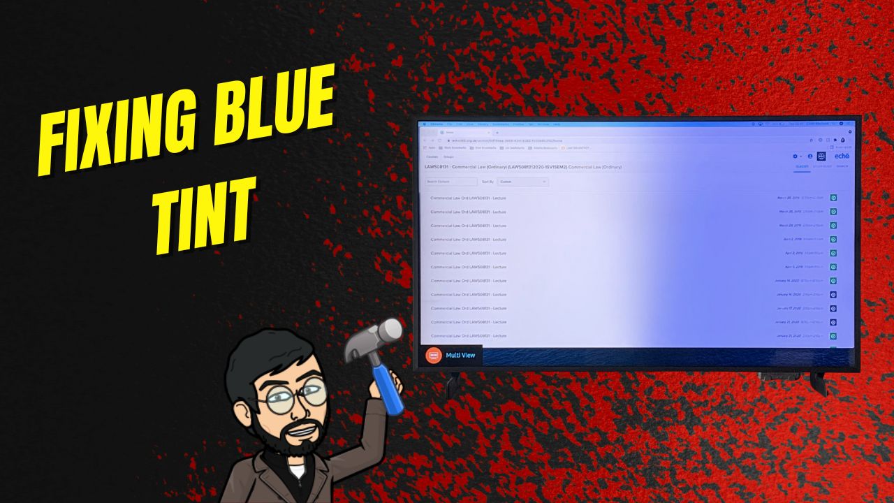 Reasons Behind ‘Blue Tint on TV’. 7 Ways to Fix It