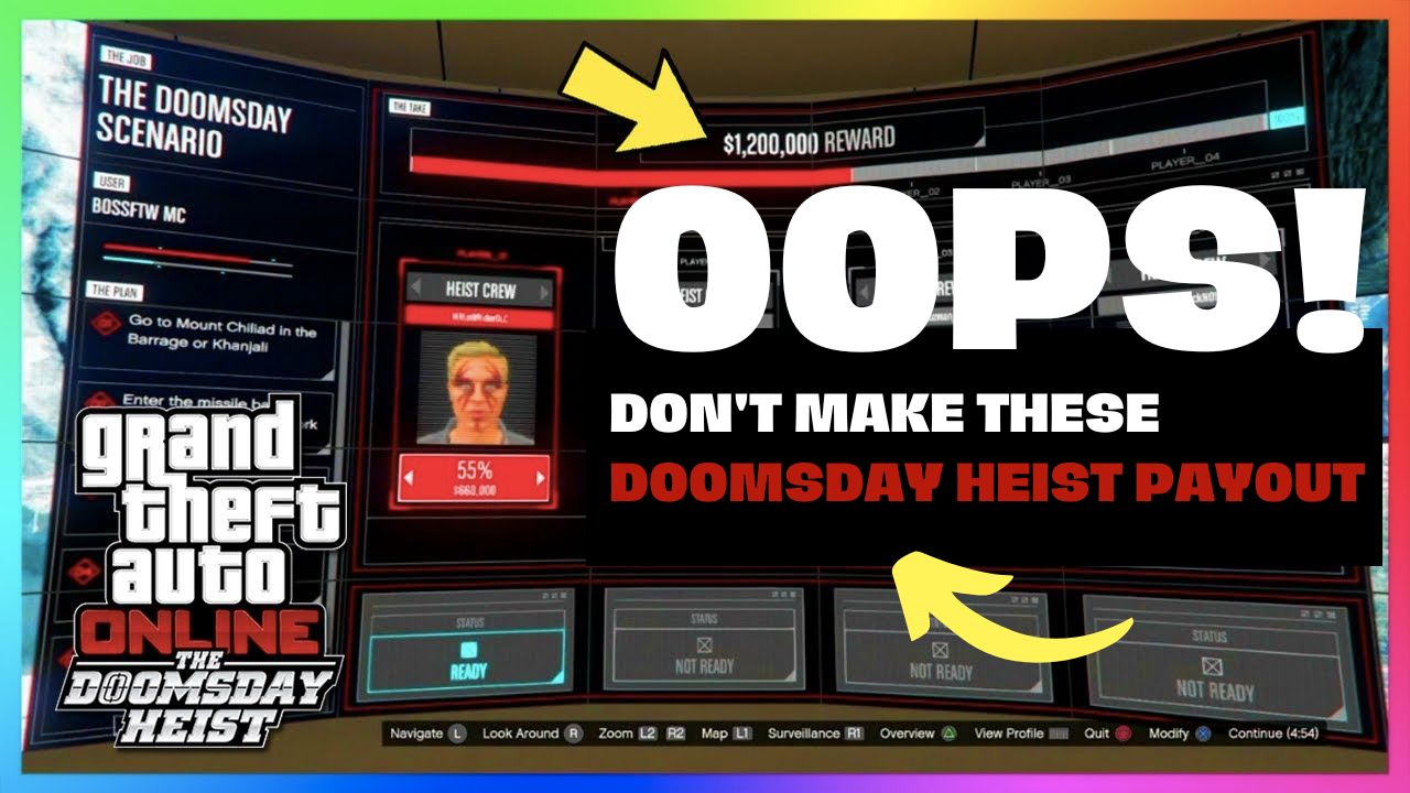 Avoid These Mistakes to Secure a High Doomsday Heist Payout [Checklist Included]
