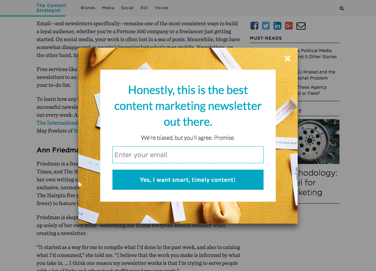 The Transformative Power of Email Pop-Ups in Tech Engagement