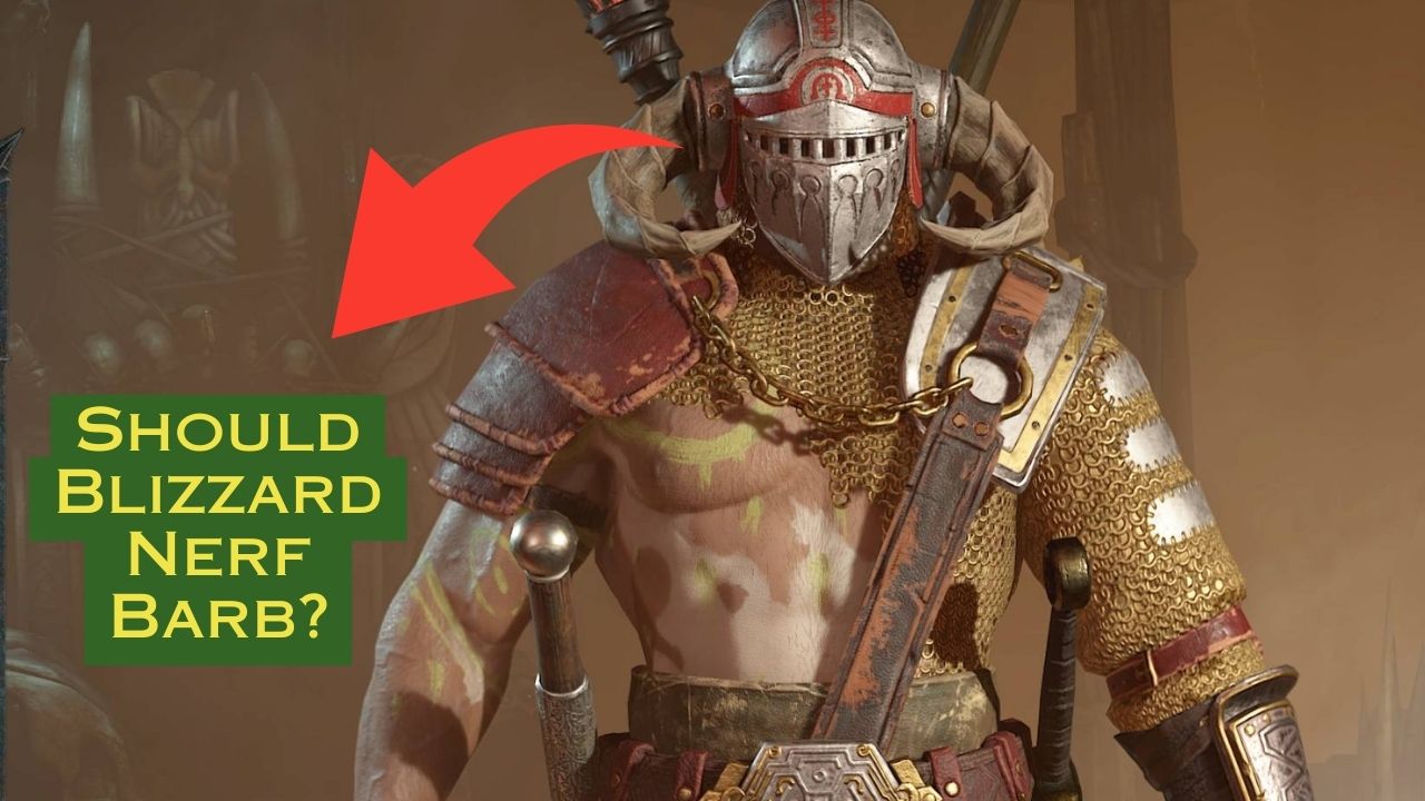 Should Blizzard Nerf Barb?