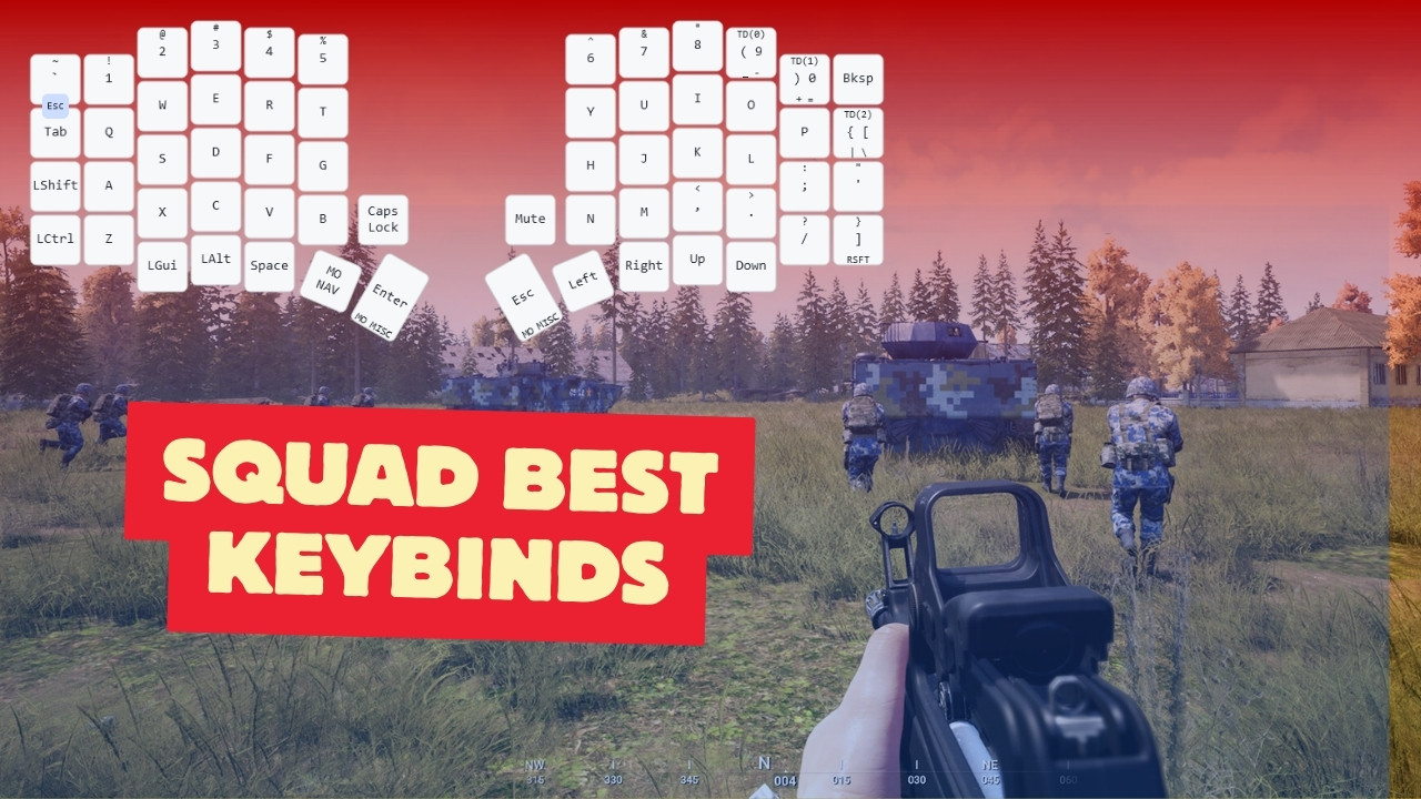 Squad Best Keybinds for Optimized Gameplay[2024]