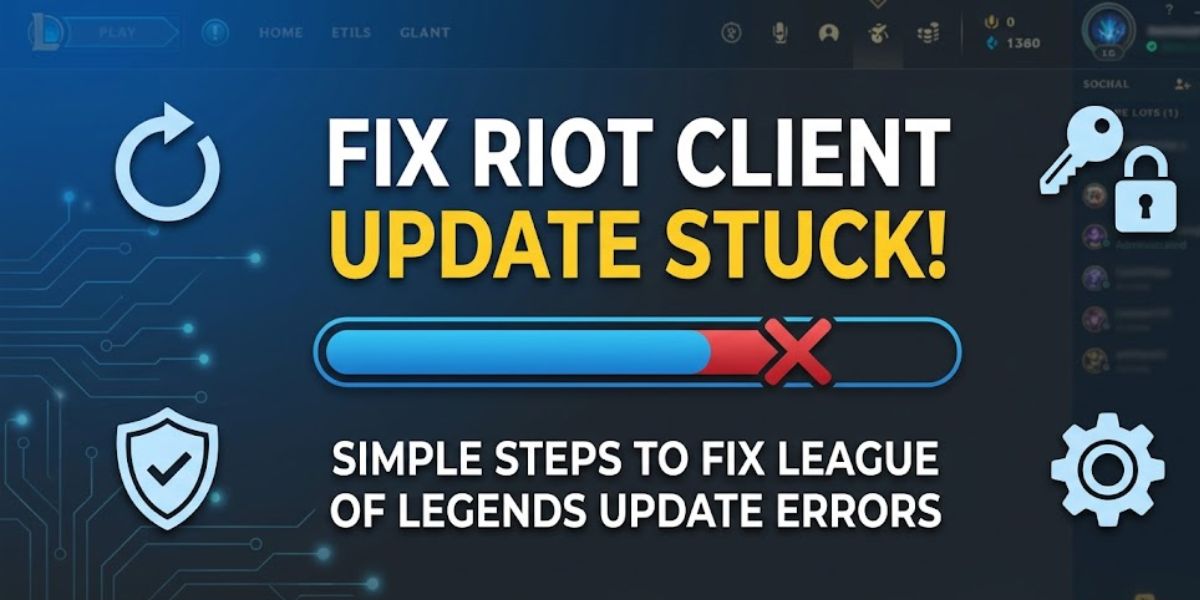 Riot Client Update Stuck? Fix League of Legends Update Errors
