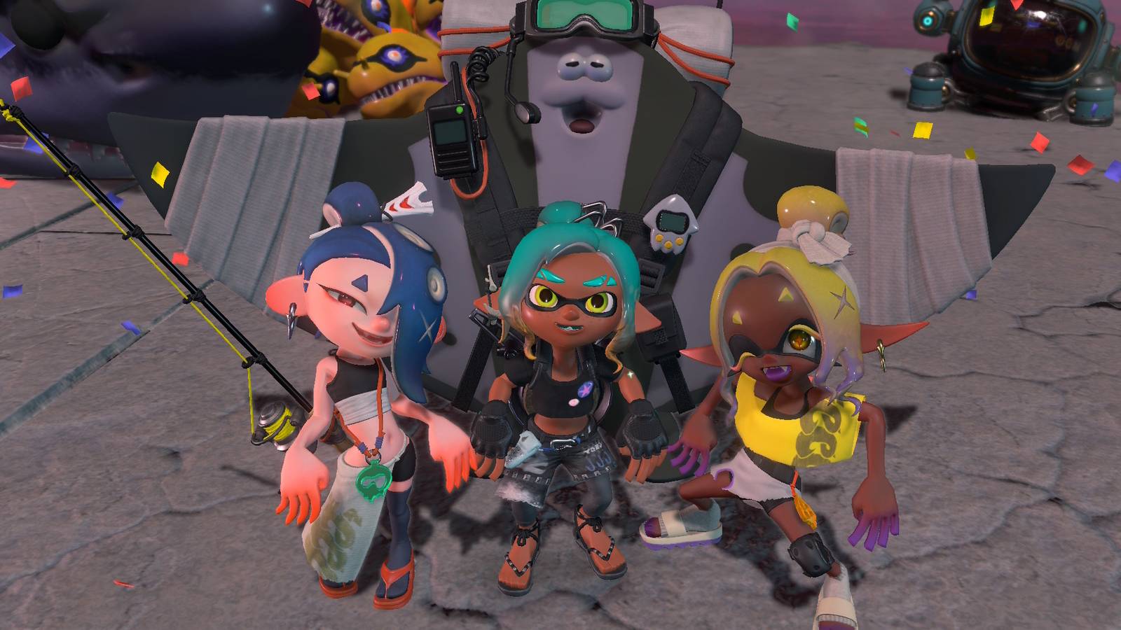 Splatoon Raiders Awlmun Den bypass cuts level time to 9 seconds.