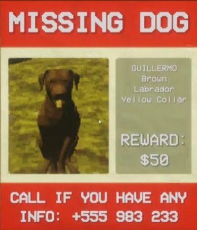 Guillermo in Shift at Midnight: The Missing Dog You Can't Find
