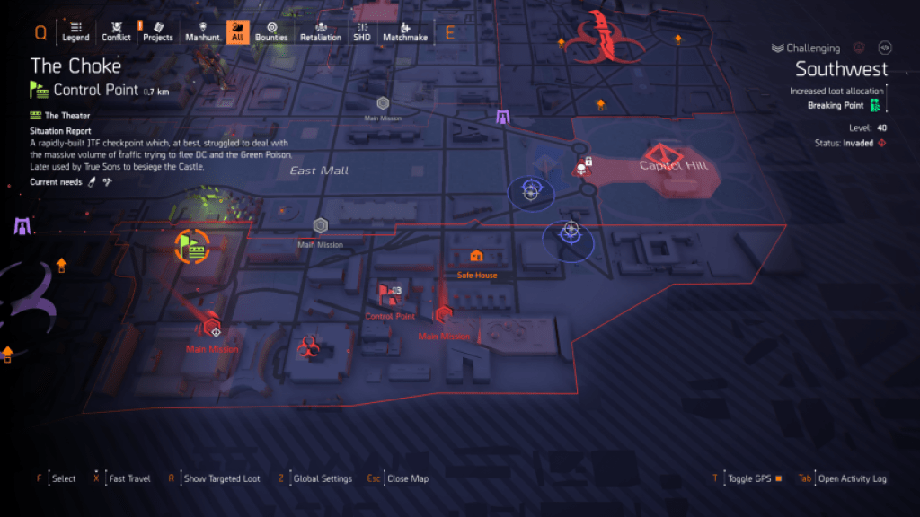 The Division 2 Scout 7 Manhunt: Week 7 Objectives & Guide